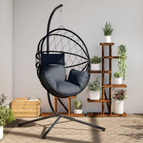 Hanging Egg Chair Anthracite