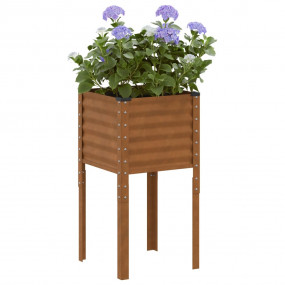 Garden Planter Normal metal color (will rust over time)