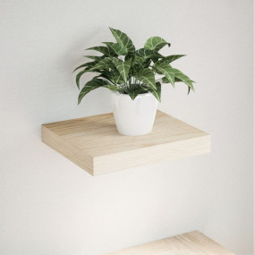 Floating Shelf Oak veneer Engineered wood with oak vene...