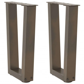 Dining Table Leg Natural steel Powder-coated steel Stan...