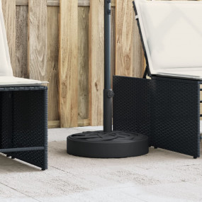 Parasol Base Black PE (Polyethylene) and Concrete Stand...