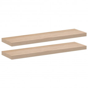 Floating Shelf Set of 2 Oak