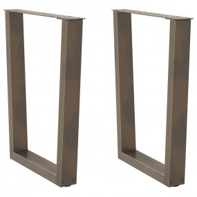 Dining Table Leg Natural Steel Steel Dining Table Leg M...