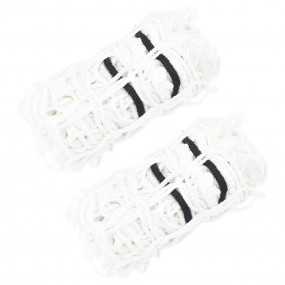 Hay Net Set of 2 White Polypropylene 29.5 x 29.5 in Fol...