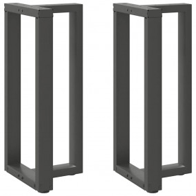 Bar Table Leg Anthracite Powder-coated steel Compact