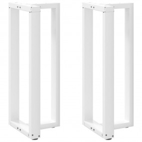 Bar Table Leg White Powder-coated steel Medium