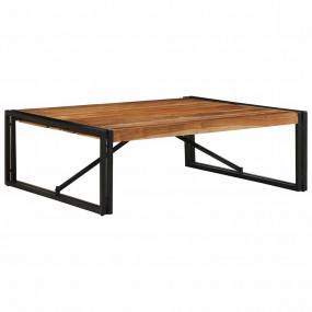 Coffee Table Natural wood Solid acacia wood Large Simpl...