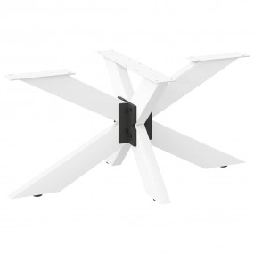 Coffee Table Leg White Powder-coated steel Medium Level...