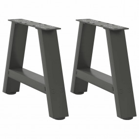 Coffee Table Leg Anthracite Powder-coated steel 11.8 x
