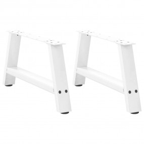 Coffee Table Leg White Powder-coated steel Overall size...
