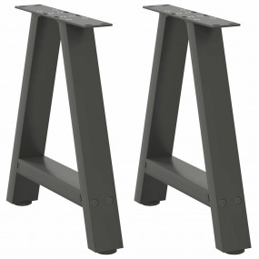 Coffee Table Leg Anthracite Powder-coated steel