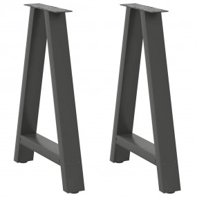Coffee Table Leg Anthracite Powder-Coated Steel Medium ...