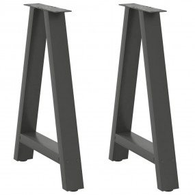 Coffee Table Leg Anthracite Powder-coated steel Medium