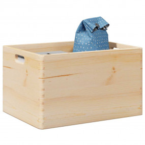 Wooden Box Natural wood Solid pine wood Medium Wooden B...