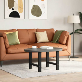 Coffee Table Leg Set of 2 Black Powder-coated steel Sta...