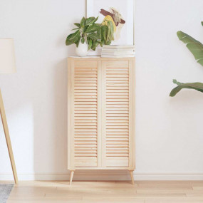 Cabinet Door Set of 2 Pine Solid pine wood Medium