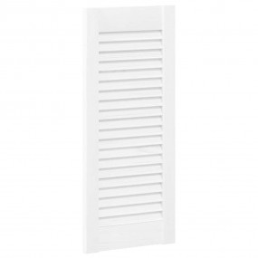 Cabinet Door White Solid Pine Wood Medium Stylish Look