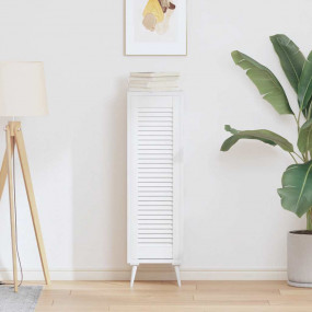 Cabinet Door White Solid pine wood 39.0 x 11.6 in