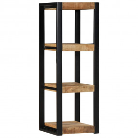 Wall Shelf Natural Solid Mango Wood Medium Wall Shelf S...