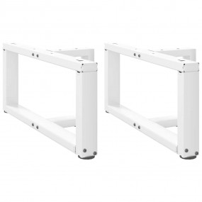 Coffee Table Leg White Powder-coated steel