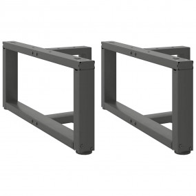 Coffee Table Leg Anthracite Powder-coated steel