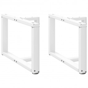Coffee Table Leg White Powder-coated steel Adjustable H...