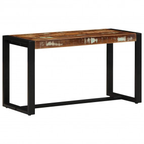 Bench Multicolor Solid mango wood and iron