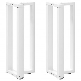 Console Table Leg White Powder-coated steel Standard