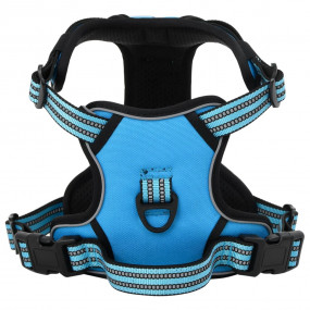 Dog Harness Blue Polyester L Dog Harness Other Modern