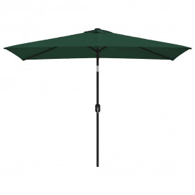 Parasol Green Polyester, Steel 78.7 x 118.1 in Foldable...