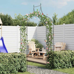 Garden Arch Dark Green Iron Large Durable Garden Arch