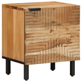 Bedside Cabinet Natural wood Solid Acacia wood Medium