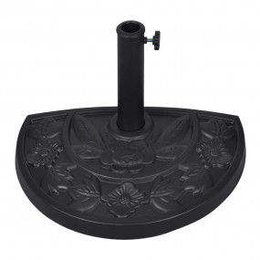 Parasol Base Black Resin, Steel Heavy duty Parasol Base