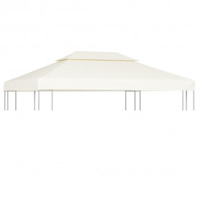 Gazebo Canopy Cream White Polyester with PVC coating 9....