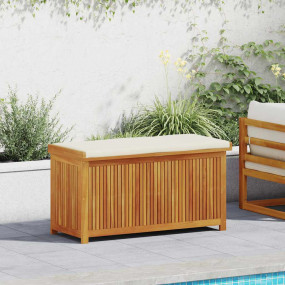 Cushion Box Solid Acacia Wood Color Solid Acacia Wood