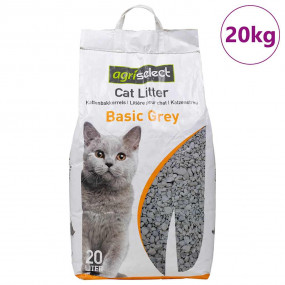 Cat Litter Gray Bentonite 5.3gal Clumping Cat Litter