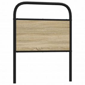 Headboard Sonoma oak Steel, engineered wood Single Head...
