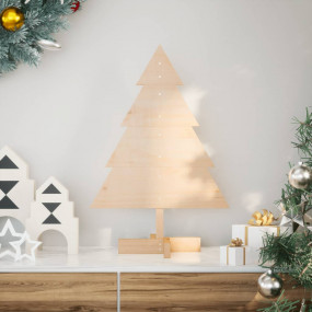 Wooden Christmas Tree Natural wood Solid wood Medium