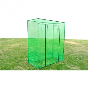 Greenhouse Transparent green PVC, Powder-Coated Steel S...