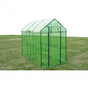Greenhouse Green Powder-coated steel, PVC XL Lightweigh...