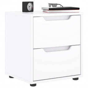 Bedside Cabinet Bedside Table Rectangular Modern Nights...