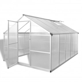 Greenhouse Silver Reinforced Aluminum Large