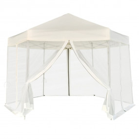 Gazebo Cream White