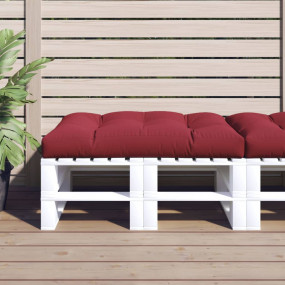 Pallet Cushion Wine Red Fabric (100% polyester) 47.2x31...