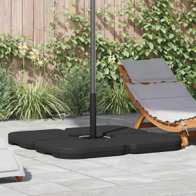 Parasol Base Black Plastic 15.9 gal capacity