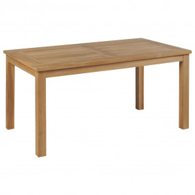Coffee Table Brown Solid Teak Wood 35.4 x 19.7 x 17.7 i...