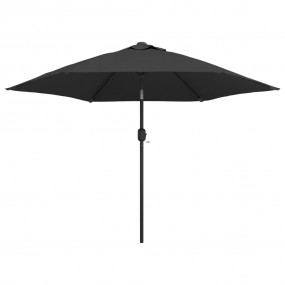Garden Parasol Anthracite Polyester, Steel 118.1 in Dia...