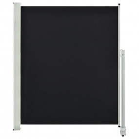 Side Awning Black Screen + Grey Stand