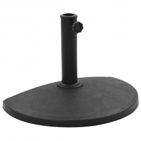Umbrella Base Black Polyresin Standard Decorative Inlay...