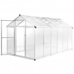 Greenhouse Transparent Aluminum frame Large